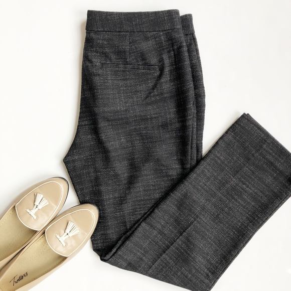 Ann Taylor Pants & Jumpsuits | Ann Taylor Textured Tweed Ankle Pants | Poshmark